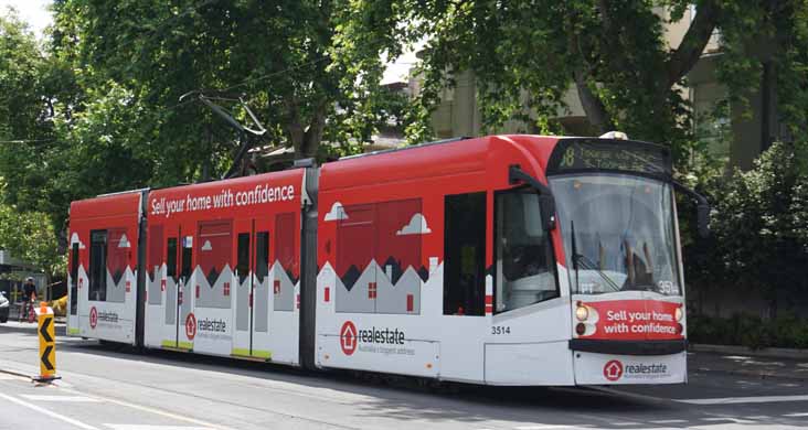 Yarra Trams Combino 3514 Realestate